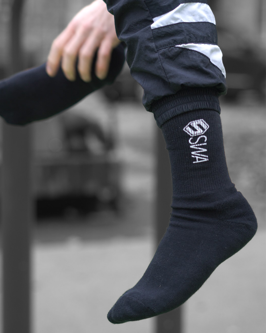 Chaussettes SWA x Sanokea - Noires