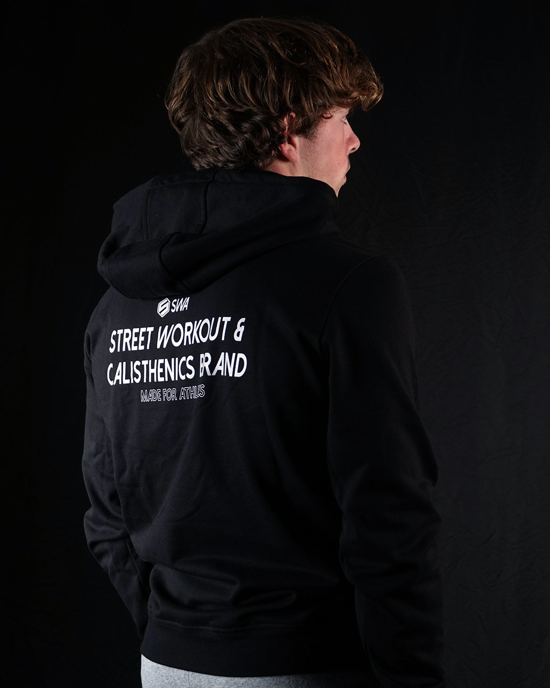 Street Workout Athletes Hoodie - Noir